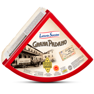 Latteria Soresina Grana Padano Cheese 1/8 Wheel 4kg+/-