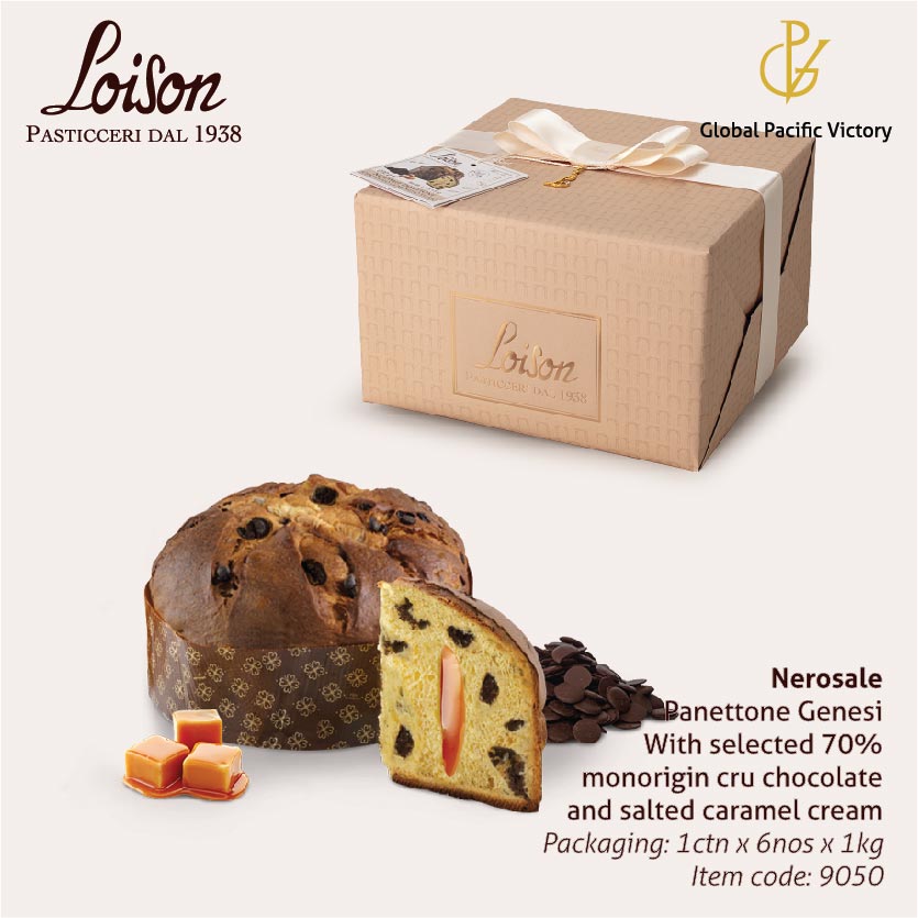 Loison Nerosale Panettone Genesi (9050) 1kg