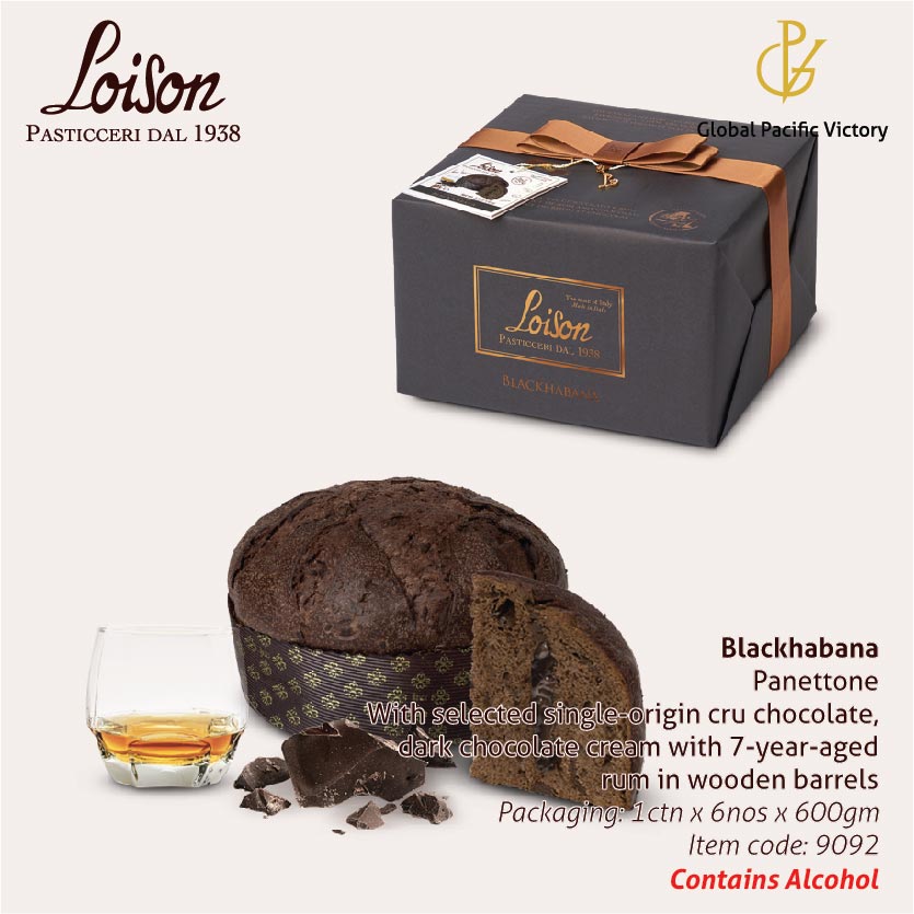 Loison Blackhabana Panettone (9092) 600gm
