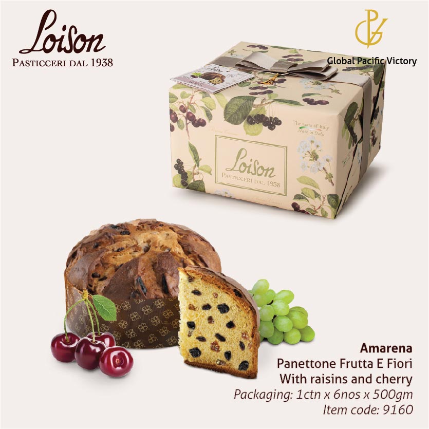 Loison Amarena Panettone Frutta E Fiori (9160) 500gm