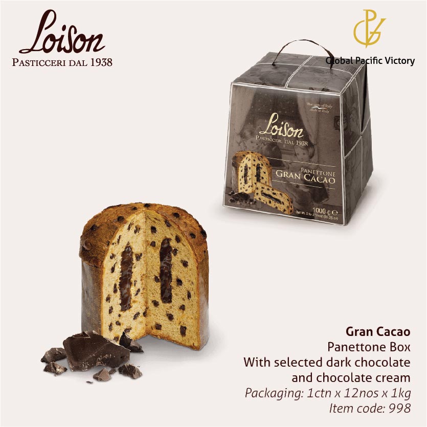 Loison Gran Cacao Panettone Box (998) 1kg